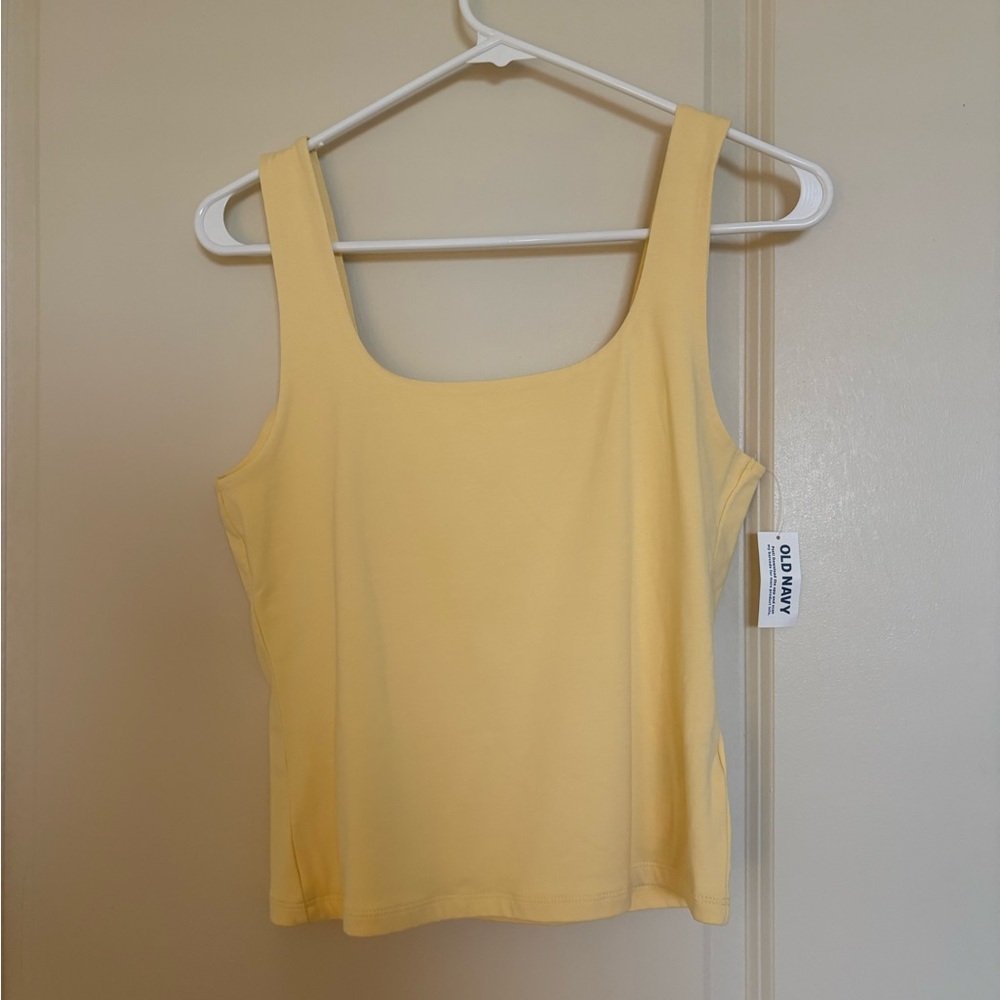Old Navy Women's Sunny Yellow Tank Top